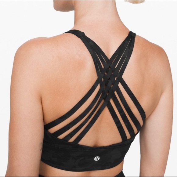 Black Camo Free to Be Moved Bra - Picture 2 of 2